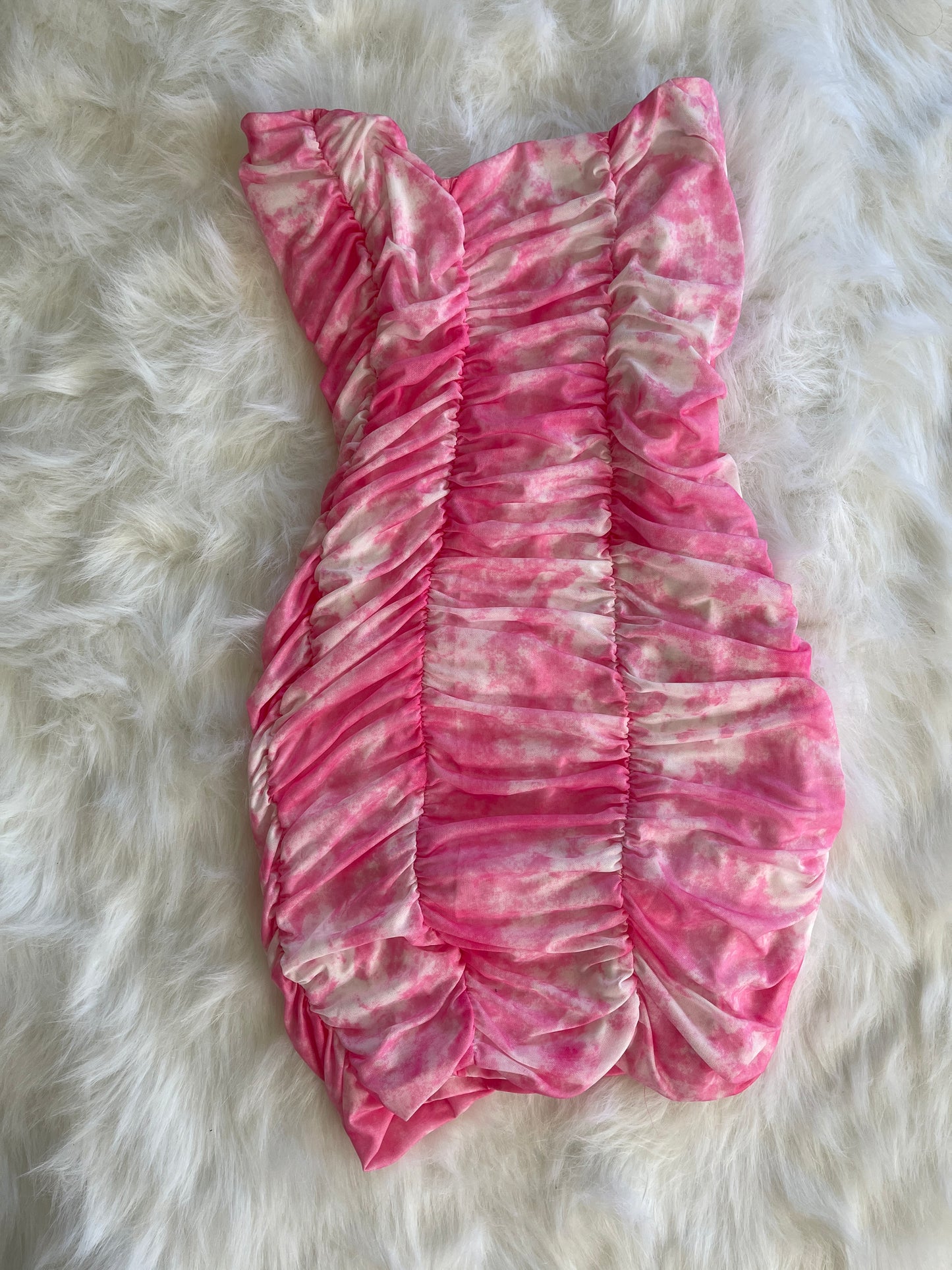 Tie Die tube Dress (L)